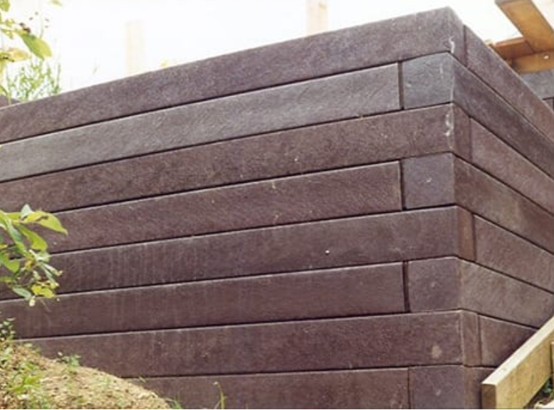 Structural Grade Plastic Lumber Parks, Artificial Landscape Timbers