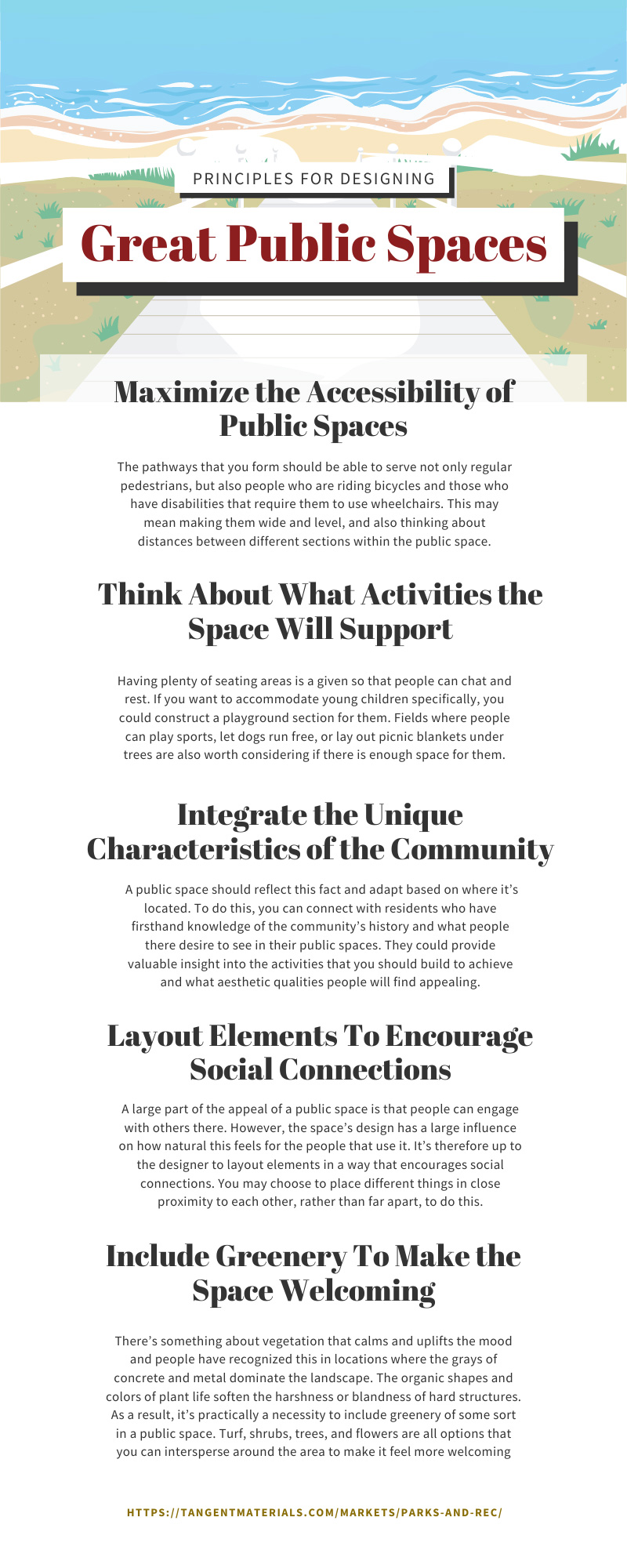 Principles for Designing Great Public Spaces