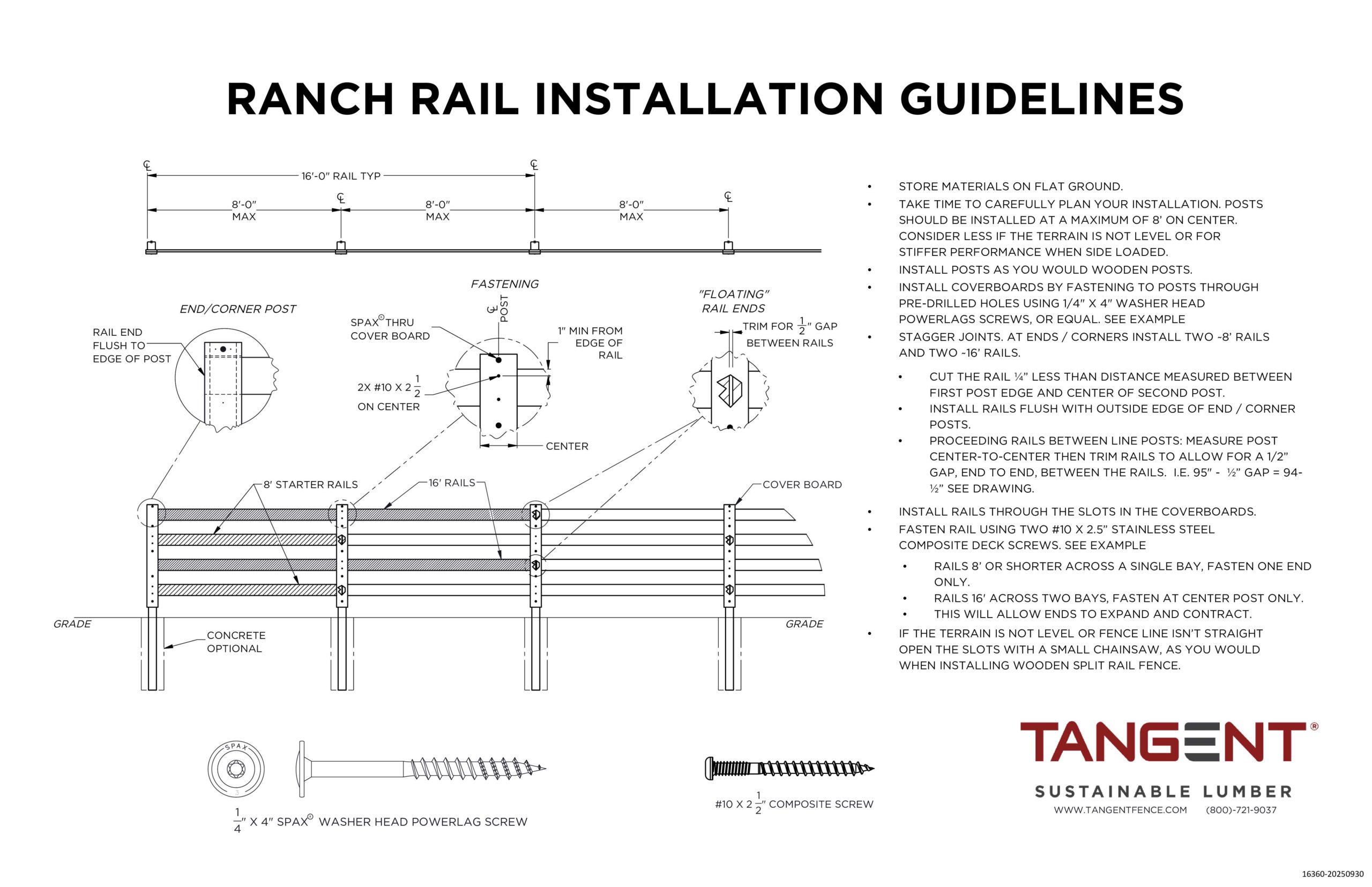 Ranch Rail Install Guide